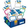 Etichette scolastiche neutre con bordo rosso 82x55 mm