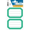 Etichette scolastiche verde neutro foderate 82x55 mm