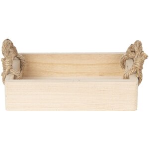 Vassoio 6H1761 Naturale 26x20x6 cm