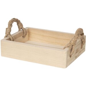 Vassoio 6H1761 Naturale 26x20x6 cm