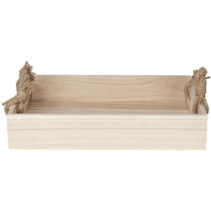 Vassoio 6H1762 Naturale 37x25x7 cm