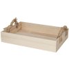Vassoio 6H1762 Naturale 37x25x7 cm