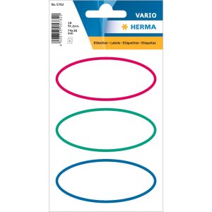etichette scolastiche herma a tre colori