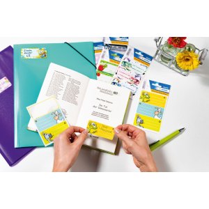 Etichette per libri HERMA Geco scolastico VARIO