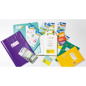 Etichette per libri HERMA Geco scolastico VARIO