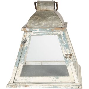 Lanterna 6Y2954 Bianco invecchiato 33x33x37 cm