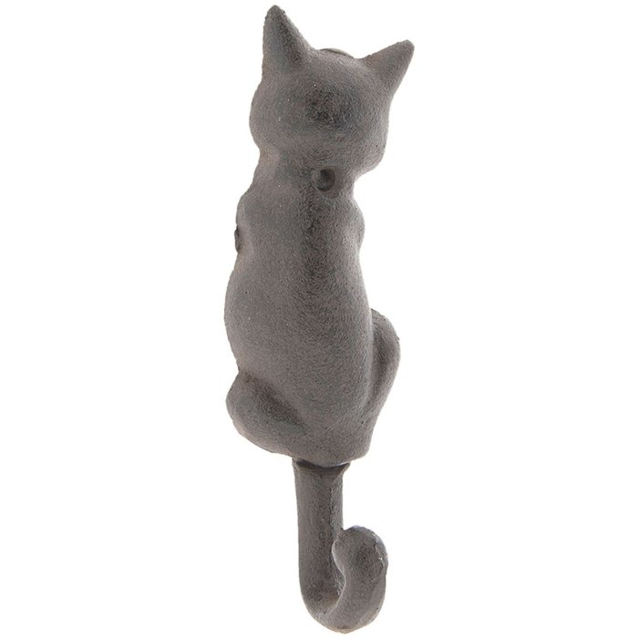 Gancio a muro Cat 6Y3045 marrone 5x3x17 cm
