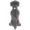 Gancio da parete Dog 6Y3046 marrone 5x4x10 cm