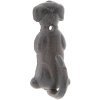 Gancio da parete Dog 6Y3046 marrone 5x4x10 cm