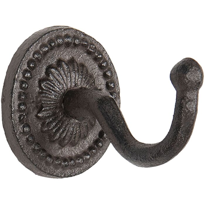 Gancio a muro 6Y3047 marrone 6x9x6 cm