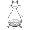 Cestino in ferro Cat 6Y3182 marrone 31x25x55 cm