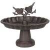 Ciotola per uccelli 6Y3217 marrone 24x19x22 cm