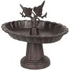 Ciotola per uccelli 6Y3217 marrone 24x19x22 cm
