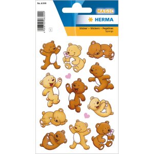 Orso MAGICO con cuore, spugna