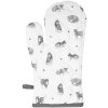 Guanto da forno CAK44 grigio 16x30 cm