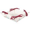 Cestino per pane DCH47 multicolore 35x35x8 cm