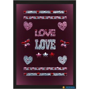 Adesivo per cellulare HERMA Glam Rocks Love