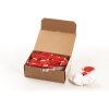 1000 cartellini con filo rosso 32x50 mm