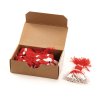 Etichette da appendere 10x22 mm con filo rosso 1000 pz.