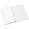 Copertina del quaderno PP A5 rivestito-bianco