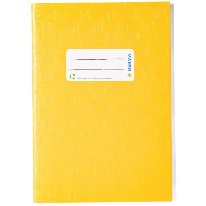 Copertina del quaderno PP A5 coperto-giallo