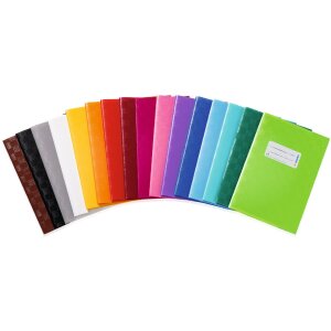 Copertina per quaderno PP A5 rivestito-blu scuro