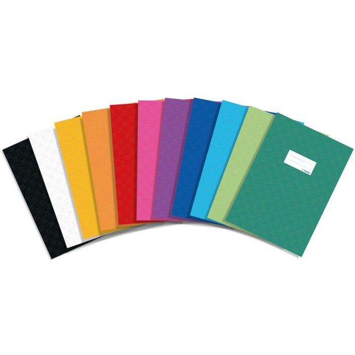 Copertina per quaderno PP A5 rivestita-verde scuro