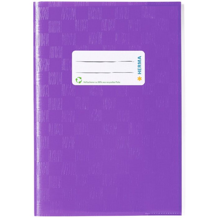 Copertina del quaderno PP A5 rivestita-viola