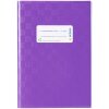 Copertina del quaderno PP A5 rivestita-viola