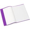Copertina del quaderno PP A5 rivestita-viola