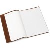 Copertina del quaderno PP A5 rivestita-marrone