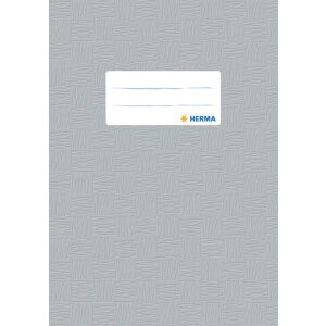 Copertina del quaderno pp a5 rivestito-grigio