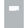Copertina del quaderno pp a5 rivestito-grigio