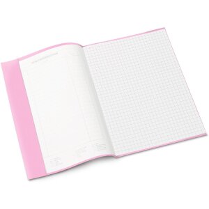 Copertina del quaderno PP A5 rivestito-rosa