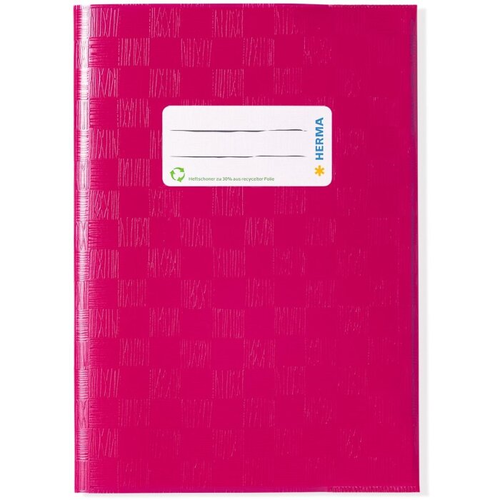 Copertina del quaderno PP A5 rivestito-rosa