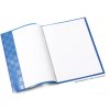 Copertina quaderno pp a5 rivestita-azzurro