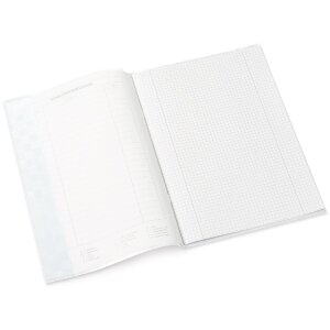 Copertina del quaderno PP A4 rivestito-bianco