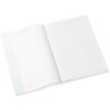 Copertina del quaderno PP A4 rivestito-bianco