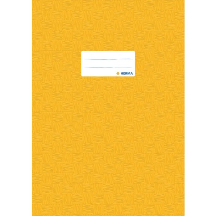 Copertina del quaderno PP A4 rivestito-giallo