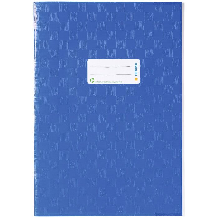 Copertina quaderno pp a4 rivestito-blu scuro