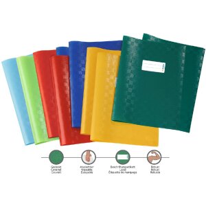 Copertina quaderno pp a4 rivestito-blu scuro