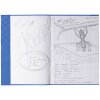 Copertina quaderno pp a4 rivestito-blu scuro