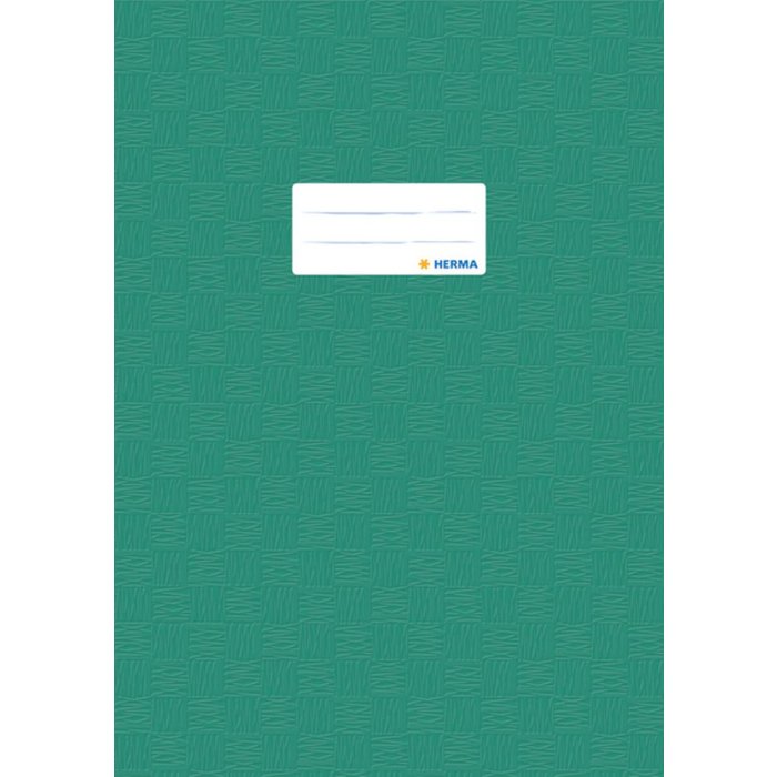 Copertina per quaderno PP A4 rivestita-verde scuro