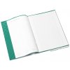 Copertina per quaderno PP A4 rivestita-verde scuro