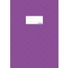 Copertina del quaderno PP A4 rivestita-viola