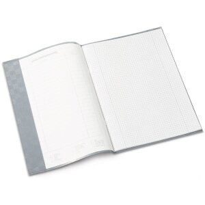 Copertina del quaderno pp a4 coperta-grigia