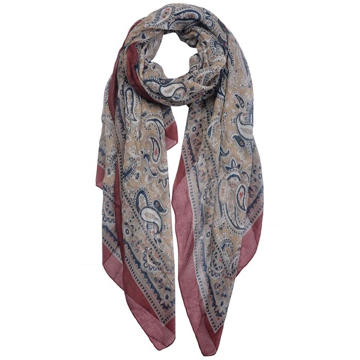 Sciarpa MLSC0329R rosso 90x180 cm