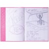 Copertina del quaderno pp a4 rivestito-rosa