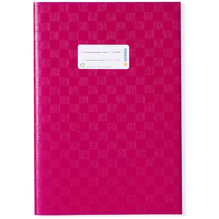 Copertina del quaderno PP A4 rivestito-rosa