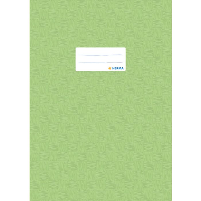 Copertina per quaderno PP A4 rivestita-verde chiaro